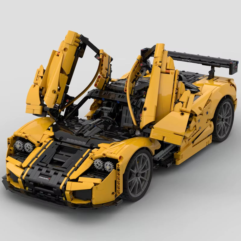 New Technology MOC-202525 1:8 Scale Supercar Racing Car Building Block Bricks Children'S Education Kids for Toys Birthday Gifts